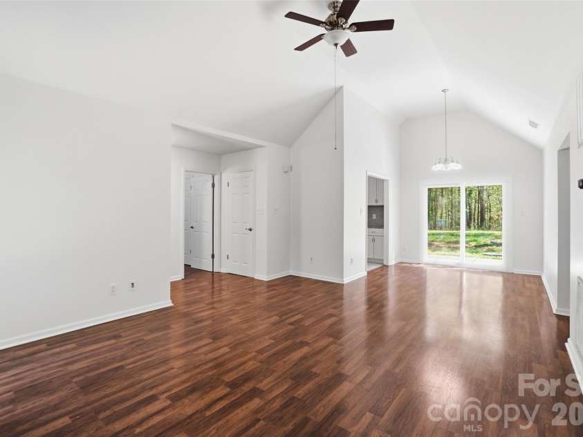 4415 Potter Road, Monroe, NC 28112.  MLS# CAR4364056, YatesRealty ID 22803. Living room / Dining 