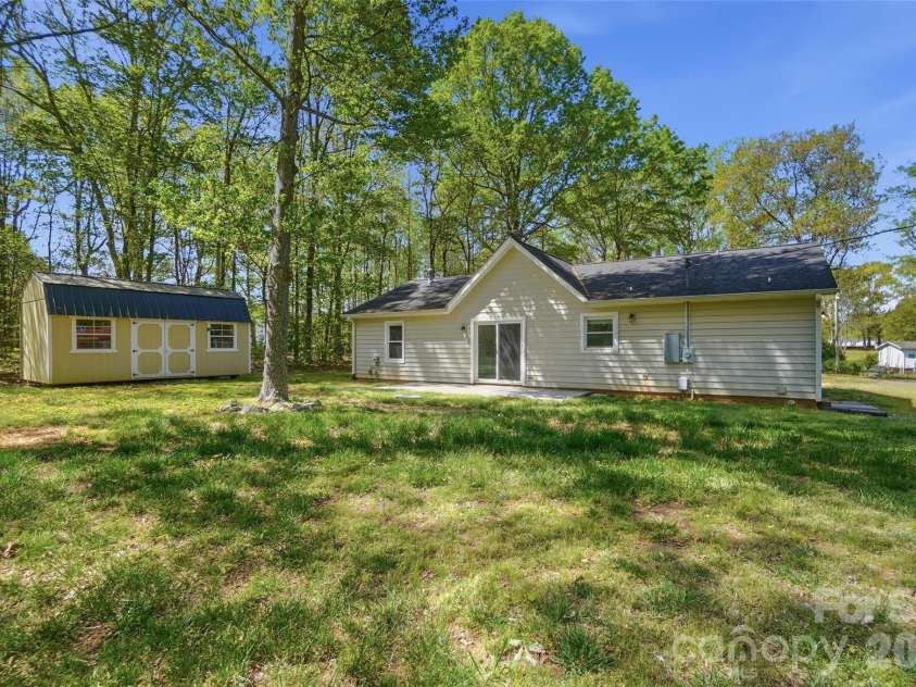 4415 Potter Road, Monroe, NC 28112.  MLS# CAR4364056, YatesRealty ID 22803. Rear exterior