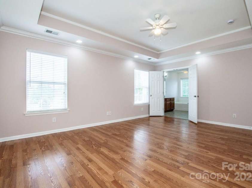 198 Devon Forest Drive, Mooresville, NC 28115.  MLS# CAR4275077, YatesRealty ID 22807. Primary Bedroom