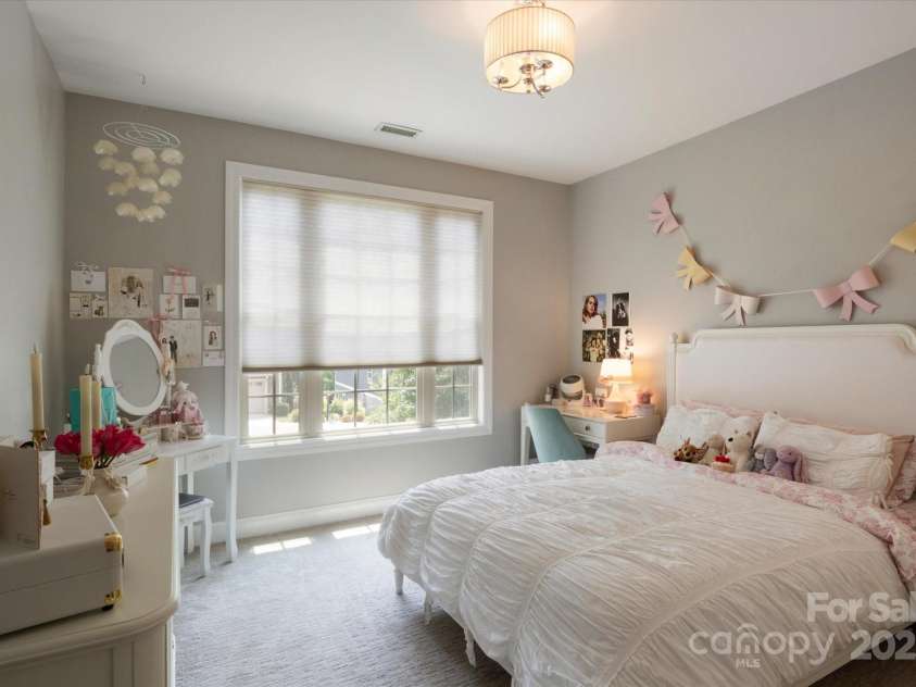 91 Triple Fairways Drive, Hendersonville, NC 28739.  MLS# CAR4265279, YatesRealty ID 22810. Bedroom #2. Split Bedrooms for Guests or Family Privacy.