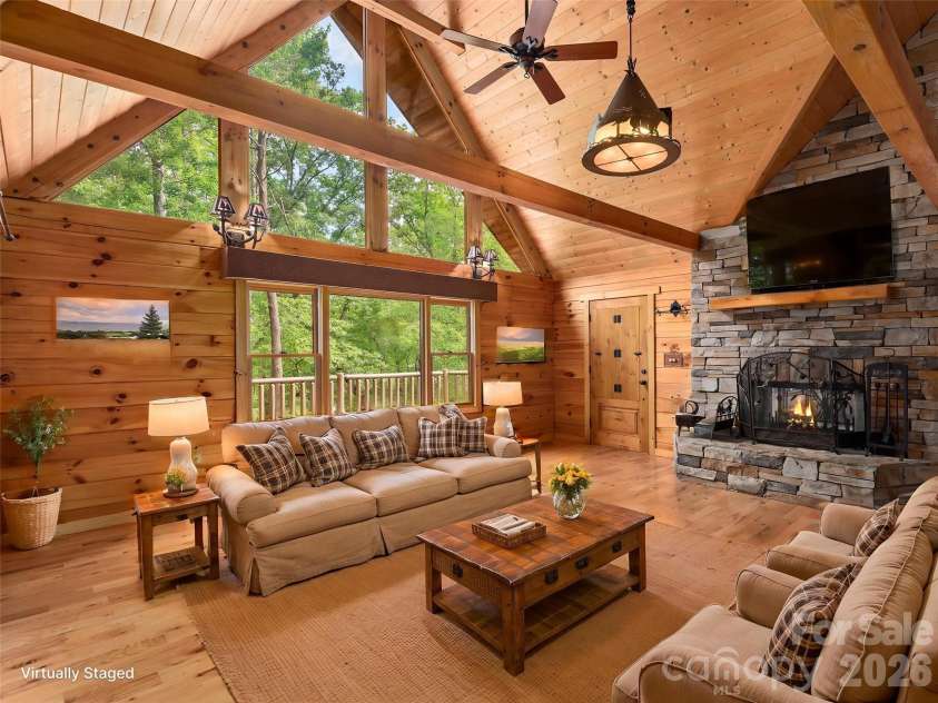 413 Green Hills Road, Mill Spring, NC 28756.  MLS# CAR4382522, YatesRealty ID 22817. 