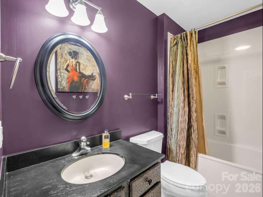 425 Winesap Boulevard, Lake Lure, NC 28746.  MLS# CAR4372379, YatesRealty ID 22818. Full bath guest main floor