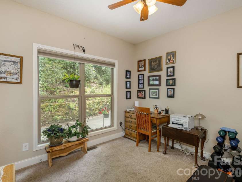 149 Hiwassee Road, Lake Toxaway, NC 28747.  MLS# CAR4377735, YatesRealty ID 22821. 2nd Bedroom on main level