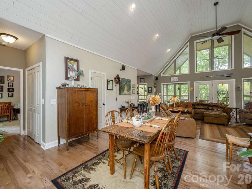 149 Hiwassee Road, Lake Toxaway, NC 28747.  MLS# CAR4377735, YatesRealty ID 22821. Open and Cozy