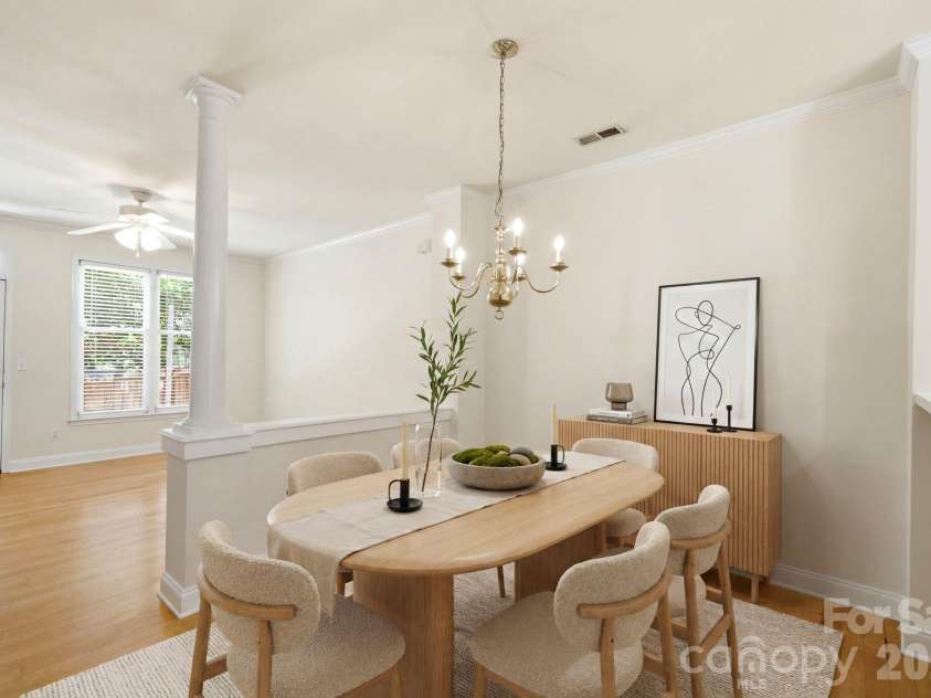 1528 Cleveland Avenue, Charlotte, NC 28203.  MLS# CAR4377306, YatesRealty ID 22829. Virtually Staged!