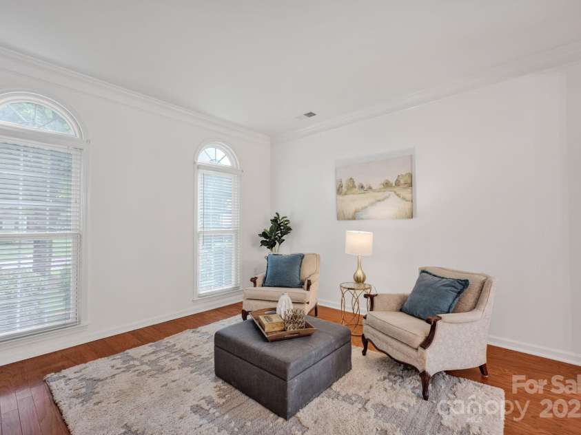 16013 Wynfield Creek Parkway, Huntersville, NC 28078.  MLS# CAR4268989, YatesRealty ID 22830. Living room that can also be used as office