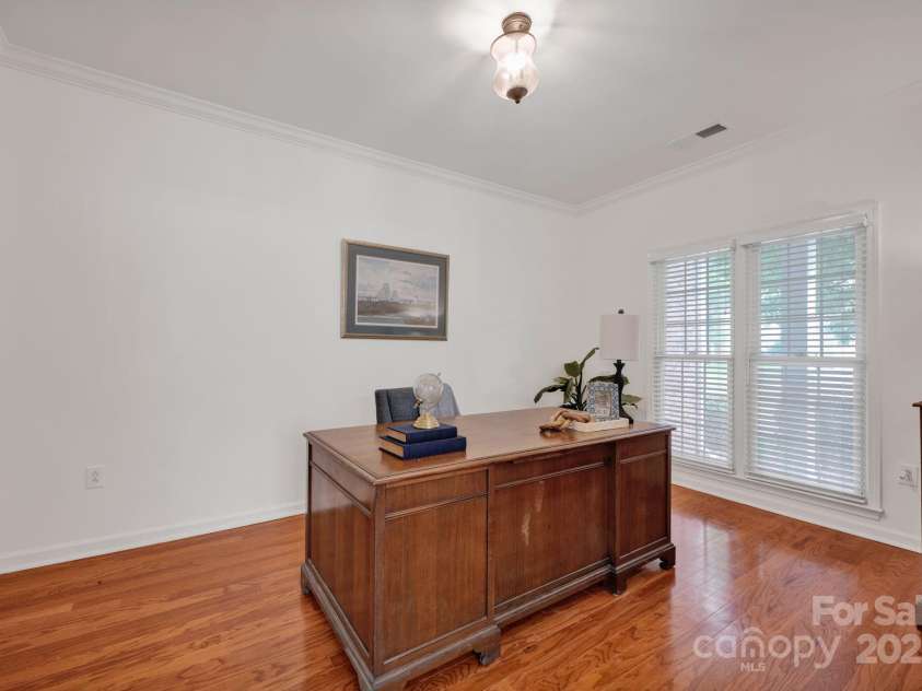 16013 Wynfield Creek Parkway, Huntersville, NC 28078.  MLS# CAR4268989, YatesRealty ID 22830. Office with french doors and closet
