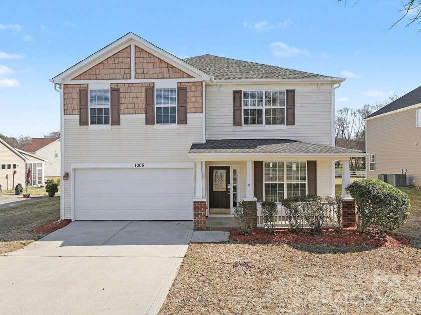 1005 Theodore Lane, Indian Trail, NC 28079.  MLS# CAR4346565, YatesRealty ID 22832. 