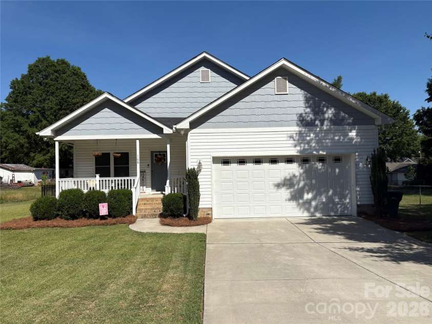 106 Hilltop Street, Stanfield, NC 28163.  MLS# CAR4380469, YatesRealty ID 22834. 