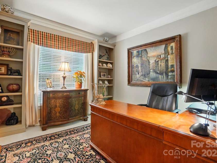 1720 Mountain Park Drive, Charlotte, NC 28214.  MLS# CAR4265620, YatesRealty ID 22843. 1st floor office/guest suite