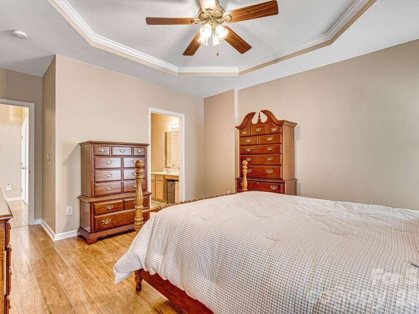 151 Talbert Town Loop, Mooresville, NC 28117.  MLS# CAR4367456, YatesRealty ID 22845. Primary bedroom on main floor.