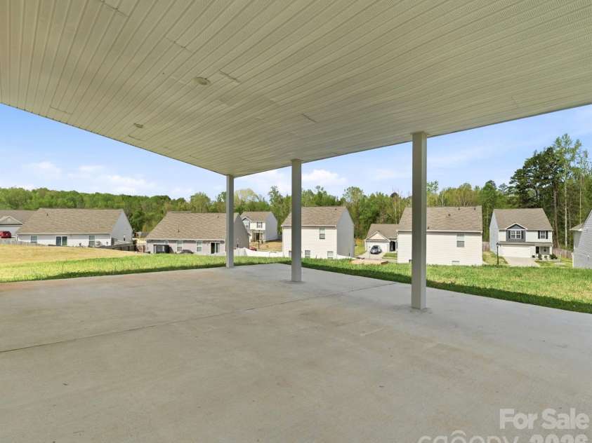 155 Trail Wood Court, Salisbury, NC 28146.  MLS# CAR4366391, YatesRealty ID 22848. Huge Covered Back Patio