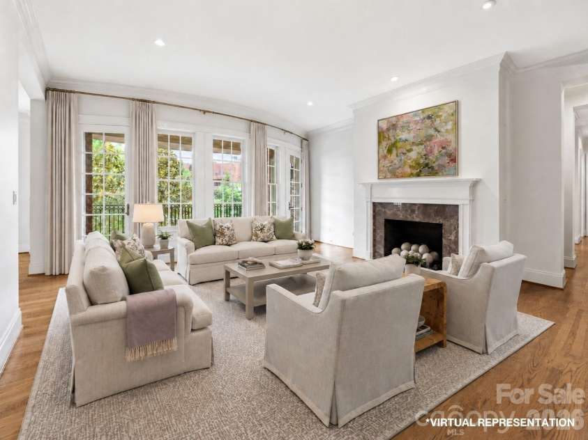 168 Cherokee Road, Charlotte, NC 28207.  MLS# CAR4382102, YatesRealty ID 22853. 