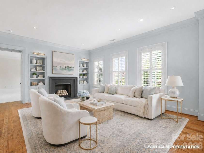 168 Cherokee Road, Charlotte, NC 28207.  MLS# CAR4382102, YatesRealty ID 22853. 
