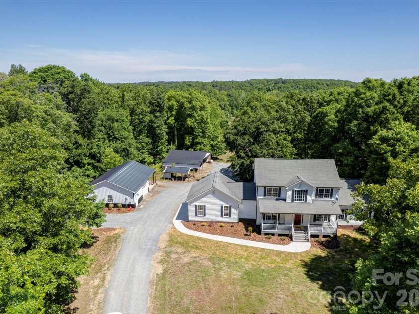 7611 Mount Olive Road, Concord, NC 28025.  MLS# CAR4378883, YatesRealty ID 22861. Entrance to home