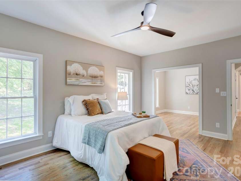 7611 Mount Olive Road, Concord, NC 28025.  MLS# CAR4378883, YatesRealty ID 22861. Primary suite with space for office or workout space
