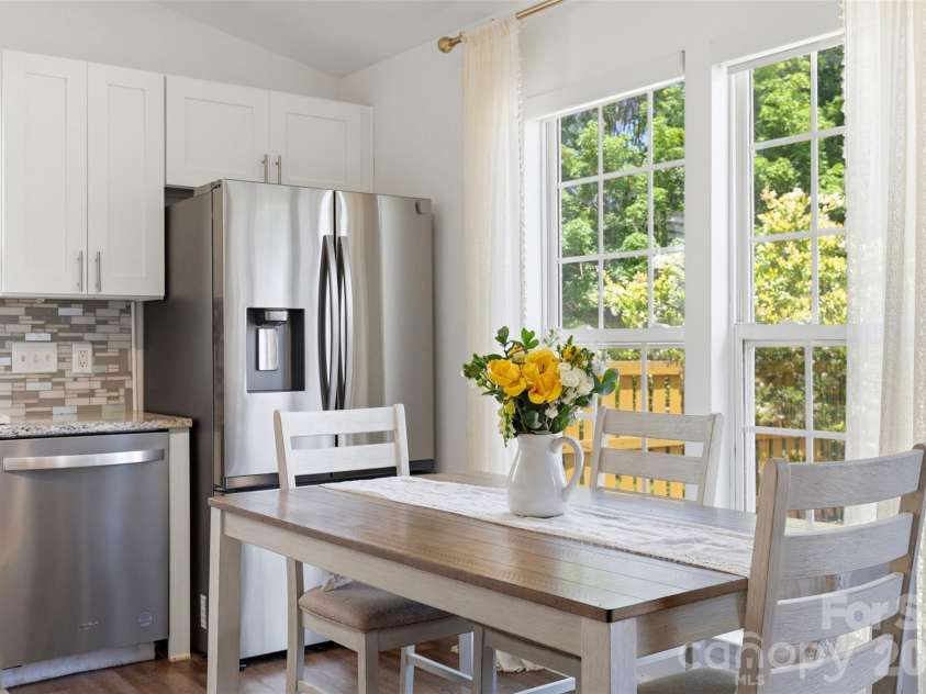 1007 Great Falls Drive, Monroe, NC 28110.  MLS# CAR4382454, YatesRealty ID 22866. Thoughtfully updated kitchen