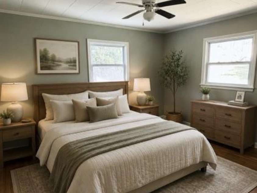 305 Forestway Drive, Mount Holly, NC 28120.  MLS# CAR4378844, YatesRealty ID 22874. Main bedroom