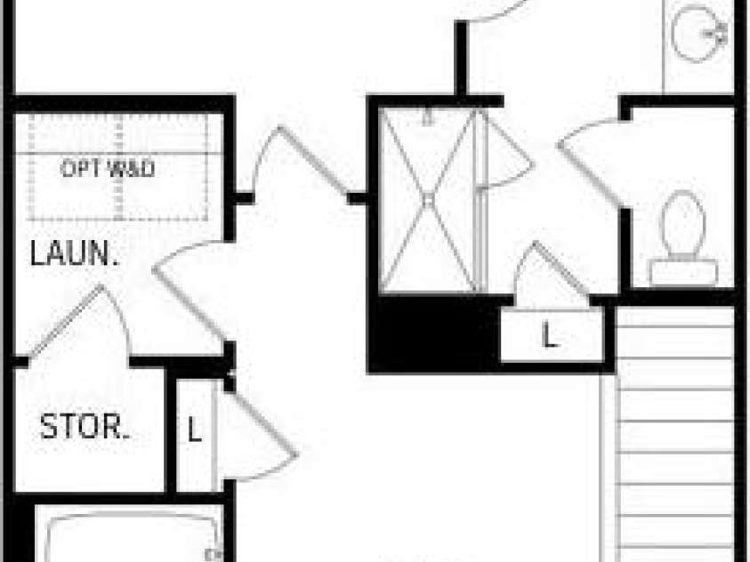 11908 Oak Street, Charlotte, NC 28269.  MLS# CAR4368708, YatesRealty ID 22879. 2nd Floor Layout