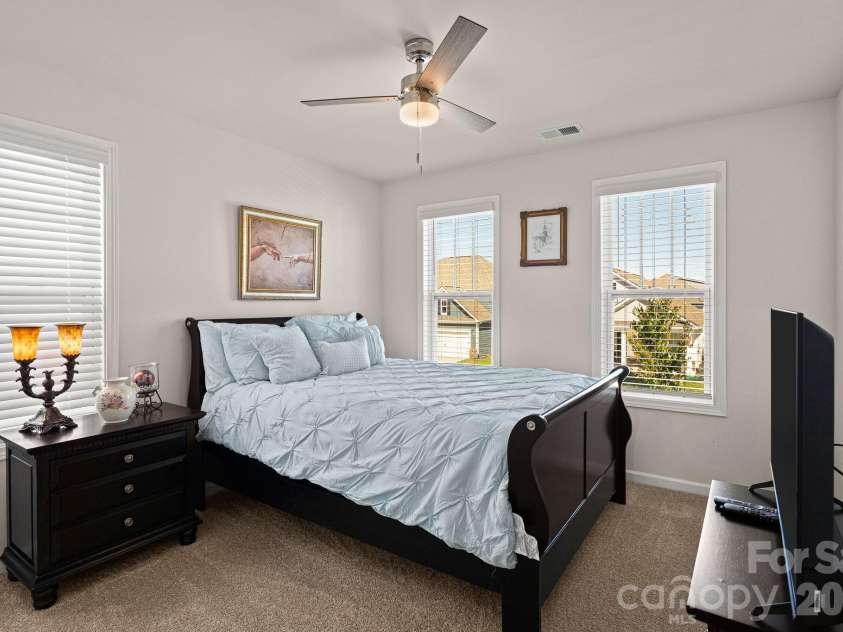 199 Fox Cove Road, Hendersonville, NC 28792.  MLS# CAR4373757, YatesRealty ID 22880. Bedroom upper level