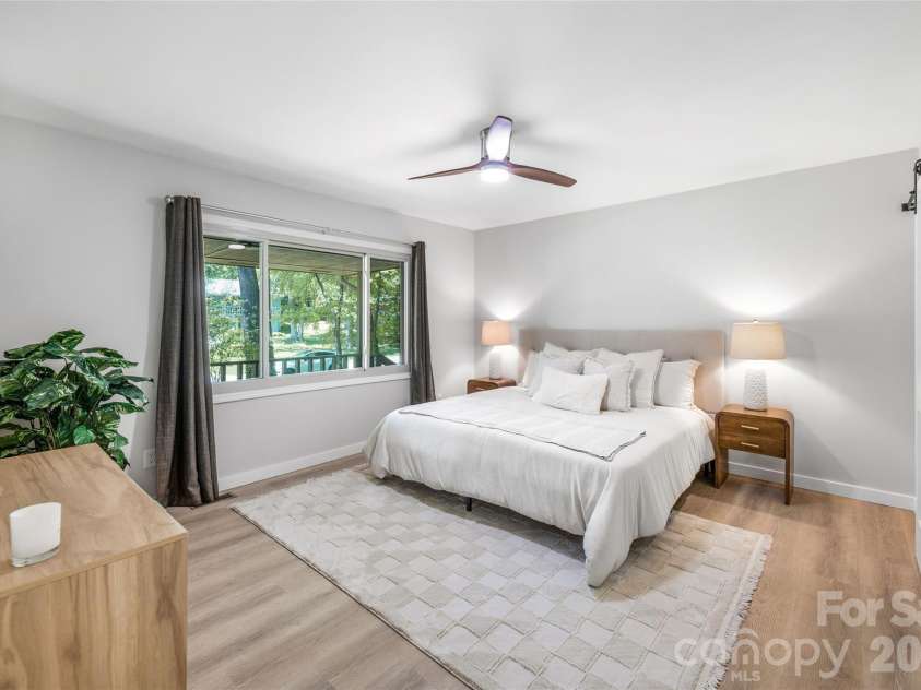 135 Scarlet Drive, Fletcher, NC 28732.  MLS# CAR4373929, YatesRealty ID 22883. Primary bedroom. 