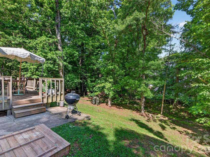 8713 Golf Ridge Drive, Charlotte, NC 28277.  MLS# CAR4380482, YatesRealty ID 22884. Backyard