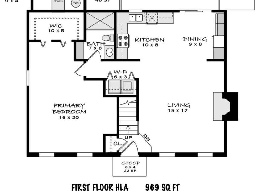 8713 Golf Ridge Drive, Charlotte, NC 28277.  MLS# CAR4380482, YatesRealty ID 22884. Floor plan 1