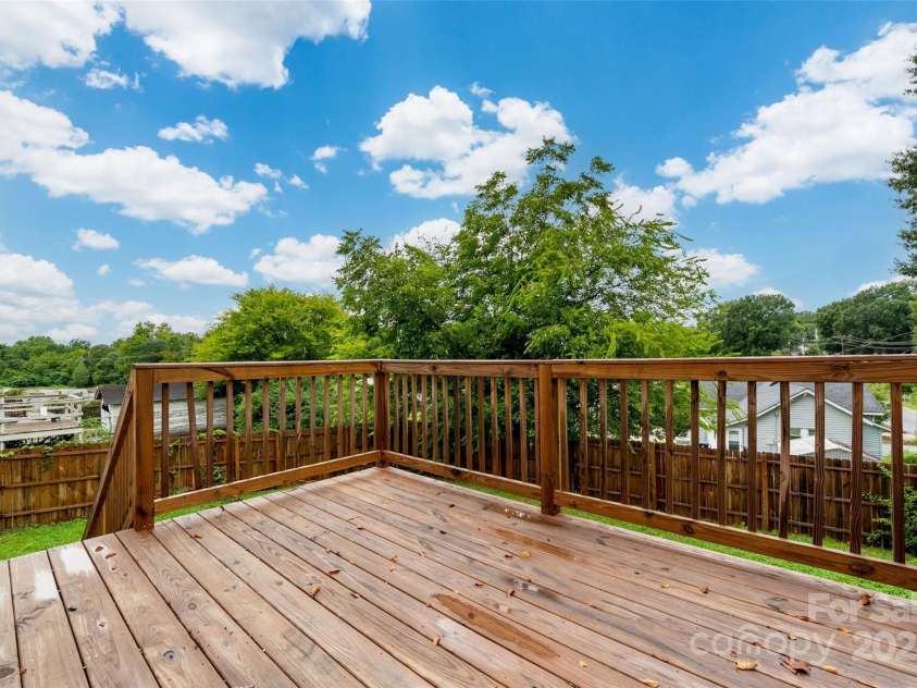 250 Franklin Avenue, Concord, NC 28025.  MLS# CAR4290533, YatesRealty ID 2289. Deck