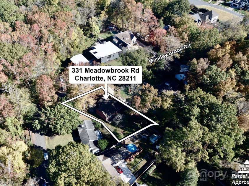 331 Meadowbrook Road, Charlotte, NC 28211.  MLS# CAR4318757, YatesRealty ID 2289. 
