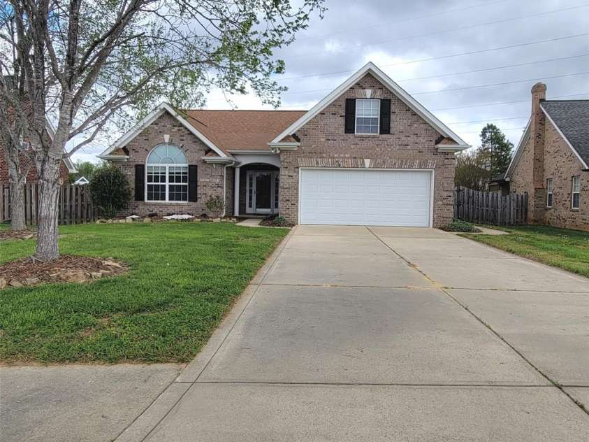 3327 Flagler Circle, Midland, NC 28107.  MLS# CAR4365059, YatesRealty ID 22895. Additional front view