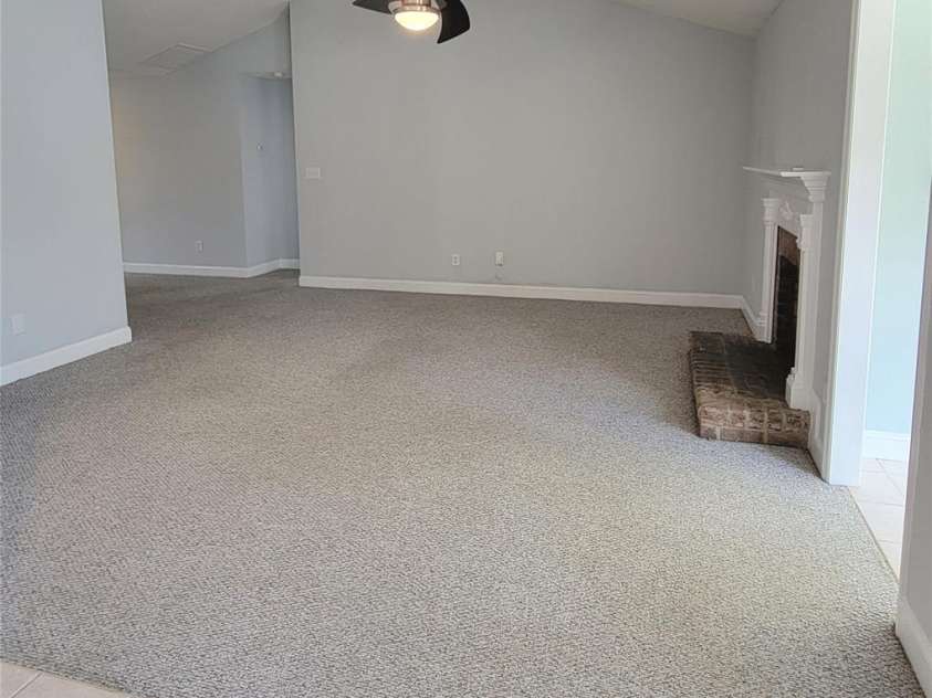 3327 Flagler Circle, Midland, NC 28107.  MLS# CAR4365059, YatesRealty ID 22895. Living room from Dining area