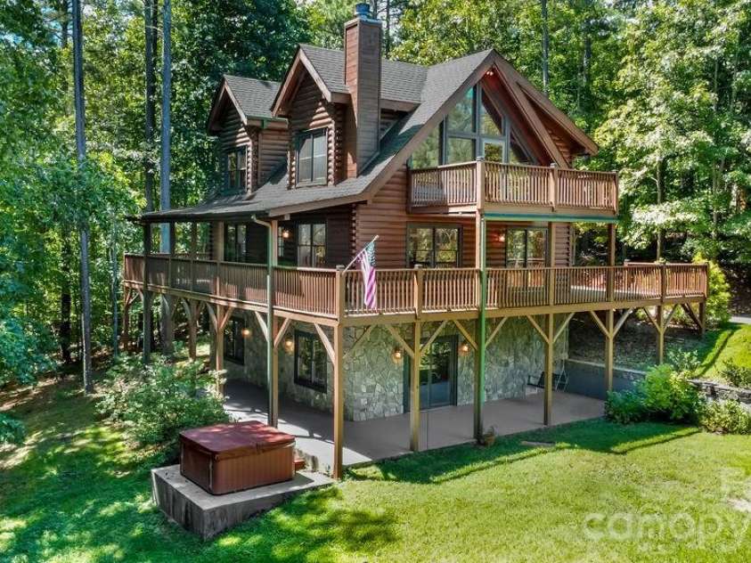447 Hidden Lake Parkway, Nebo, NC 28761.  MLS# CAR4341949, YatesRealty ID 22897. 