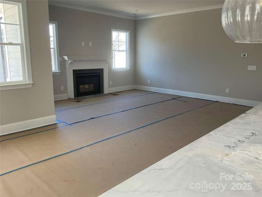 13708 Tranquil Day Drive, Matthews, NC 28105.  MLS# CAR4219409, YatesRealty ID 22898. Great Room with Fireplace