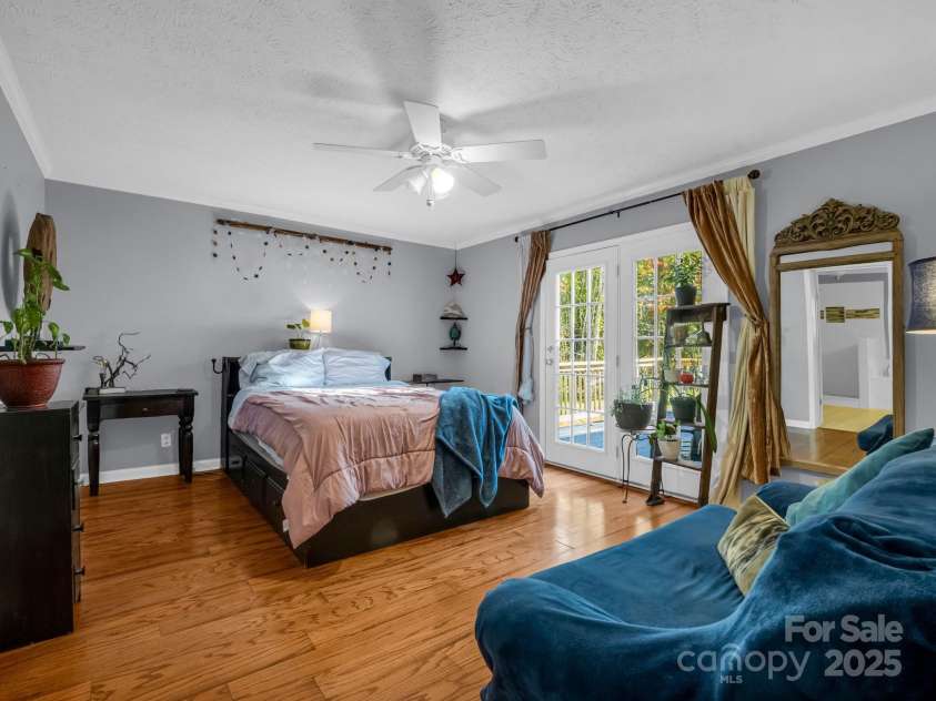 22 Shallow Branch Road, Leicester, NC 28748.  MLS# CAR4195213, YatesRealty ID 2290. Primary Bedroom With Ensuite Bathroom