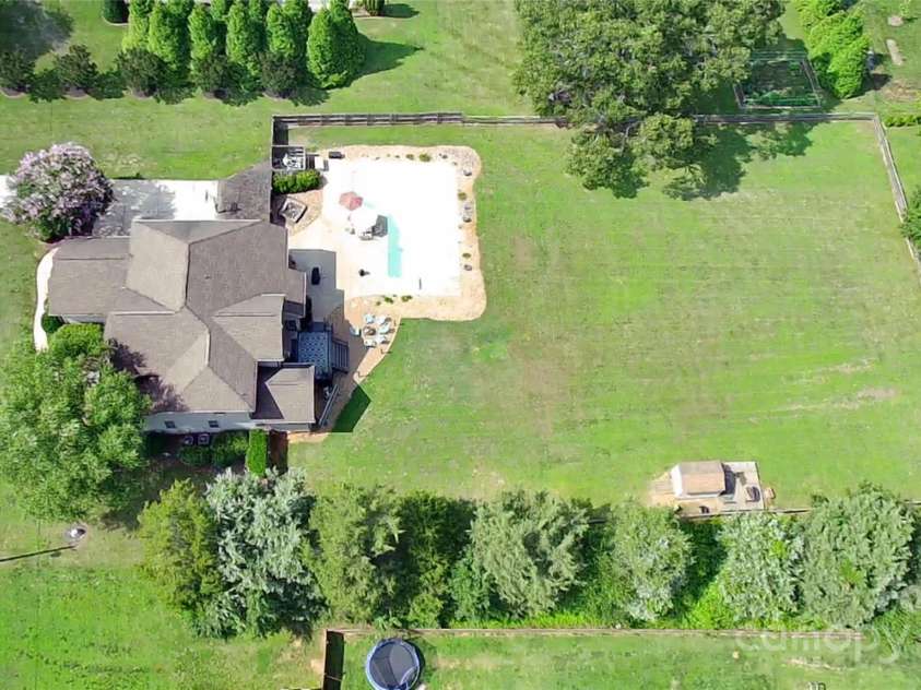 141 Weathers Creek Road, Troutman, NC 28166.  MLS# CAR4264721, YatesRealty ID 22900. Areal of the property.