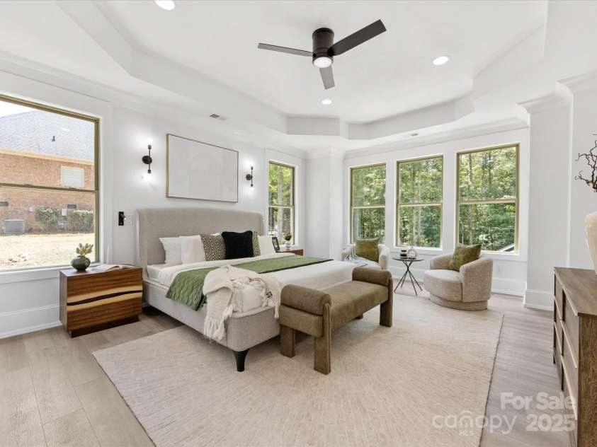 5217 Waterfall Court, Gastonia, NC 28056.  MLS# CAR4268389, YatesRealty ID 22901. Primary bedroom