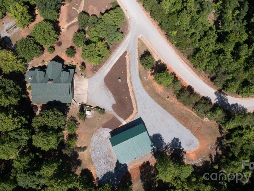 165 Perennial Drive, Nebo, NC 28761.  MLS# CAR4252202, YatesRealty ID 22902. Overhead view of property