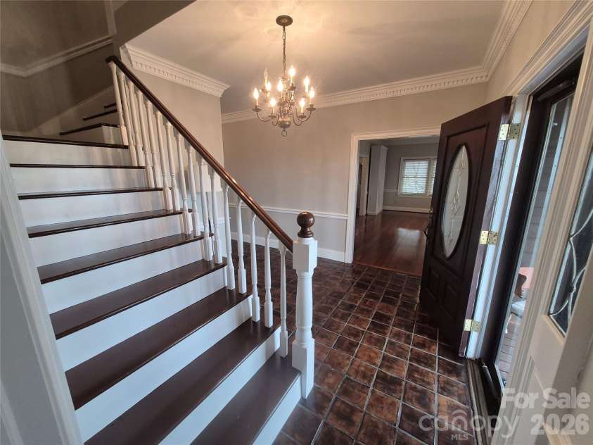 300 Cottonstone Lane, Troy, NC 27371.  MLS# CAR4374576, YatesRealty ID 22904. Foyer
