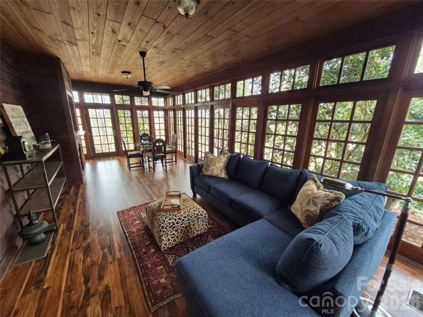 300 Cottonstone Lane, Troy, NC 27371.  MLS# CAR4374576, YatesRealty ID 22904. Sunroom