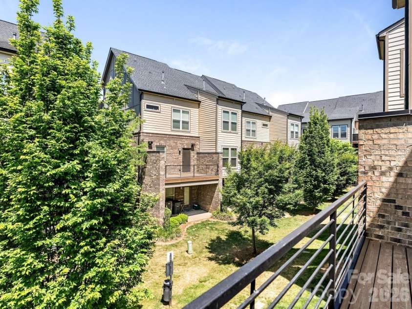 3536 Craughwell Drive, Charlotte, NC 28209.  MLS# CAR4374952, YatesRealty ID 22905. Balcony view