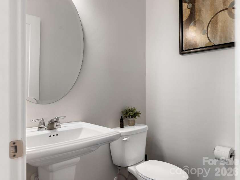3536 Craughwell Drive, Charlotte, NC 28209.  MLS# CAR4374952, YatesRealty ID 22905. Powder room