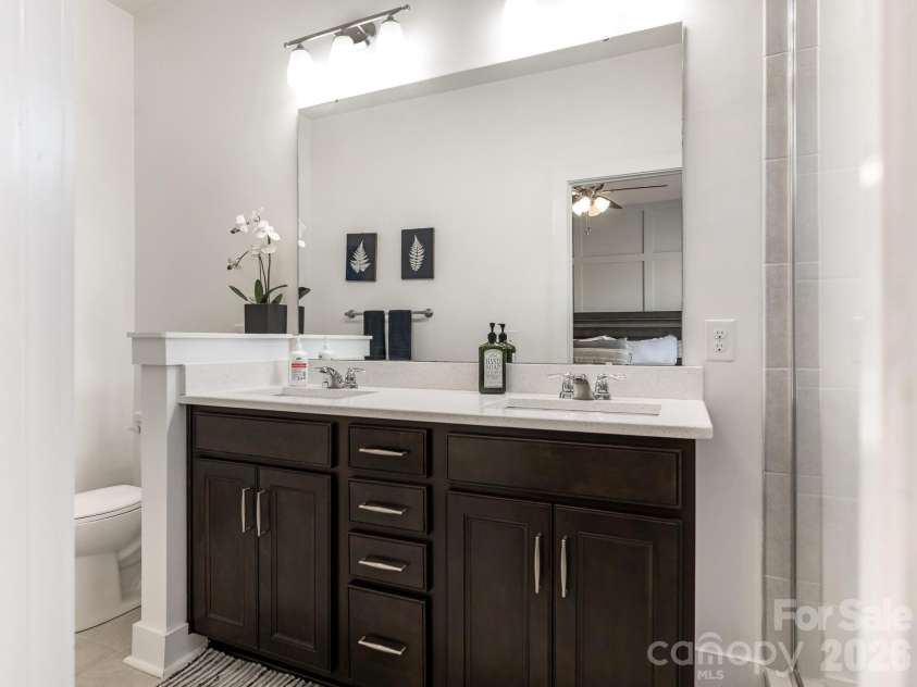 3536 Craughwell Drive, Charlotte, NC 28209.  MLS# CAR4374952, YatesRealty ID 22905. Primary bathroom