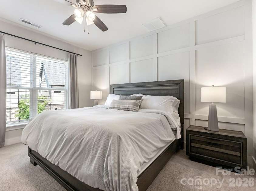 3536 Craughwell Drive, Charlotte, NC 28209.  MLS# CAR4374952, YatesRealty ID 22905. Primary bedroom