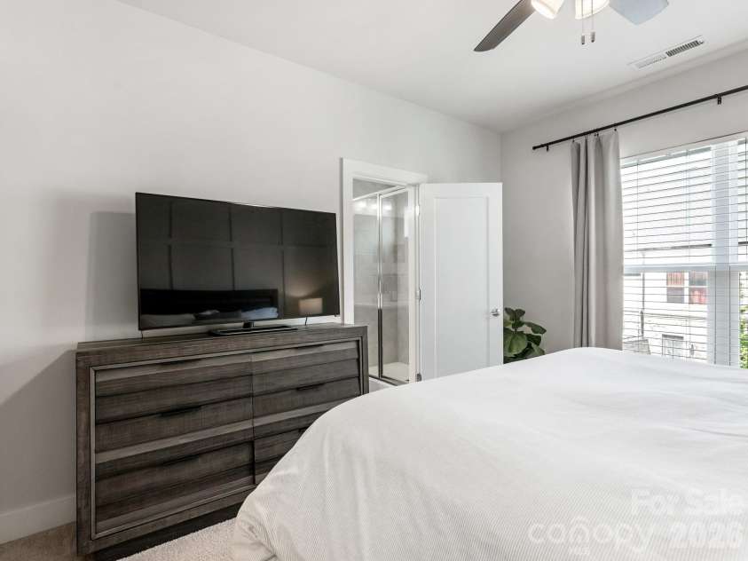 3536 Craughwell Drive, Charlotte, NC 28209.  MLS# CAR4374952, YatesRealty ID 22905. Primary bedroom