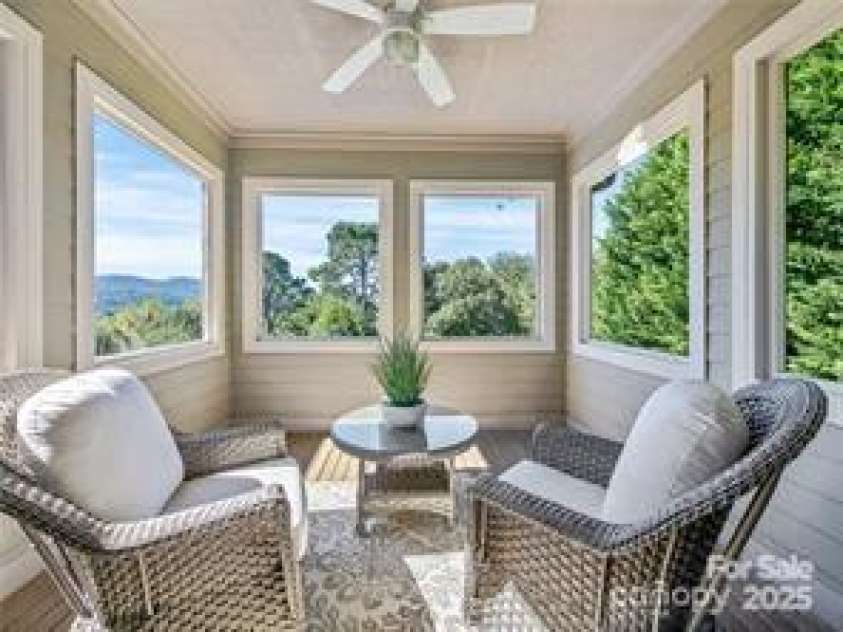 38 Bradford Vista, Fletcher, NC 28732.  MLS# CAR4274211, YatesRealty ID 22906. Screened in porch off primary