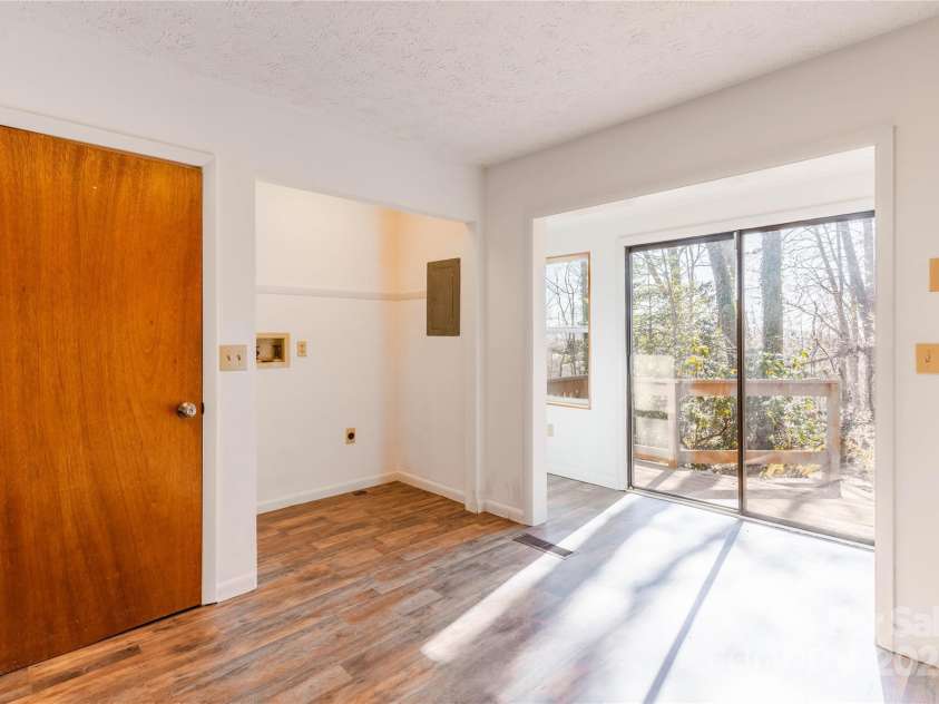 404 Buck Cove Terrace, Asheville, NC 28805.  MLS# CAR4217791, YatesRealty ID 22914. Pantry Closet and Laundry in Kitchen