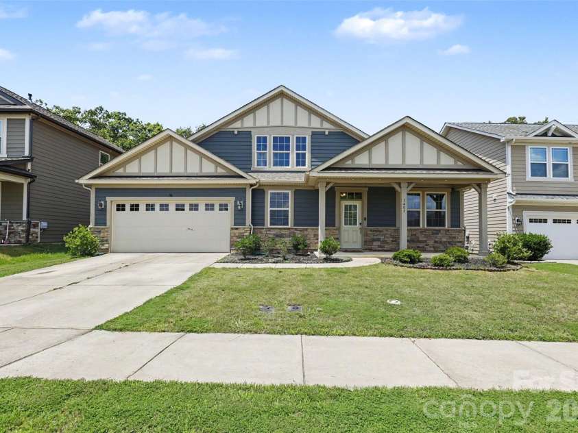 1405 Calder Drive, Indian Trail, NC 28079.  MLS# CAR4401073, YatesRealty ID 22917. Front Exterior