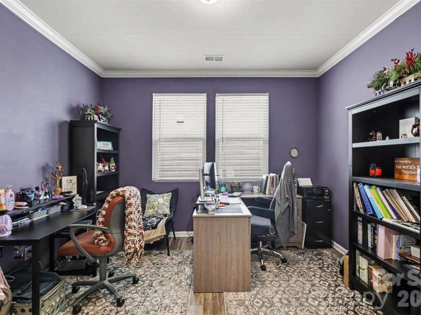 1405 Calder Drive, Indian Trail, NC 28079.  MLS# CAR4401073, YatesRealty ID 22917. Home office