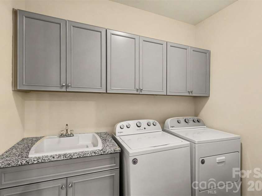 1405 Calder Drive, Indian Trail, NC 28079.  MLS# CAR4401073, YatesRealty ID 22917. Laundry Room