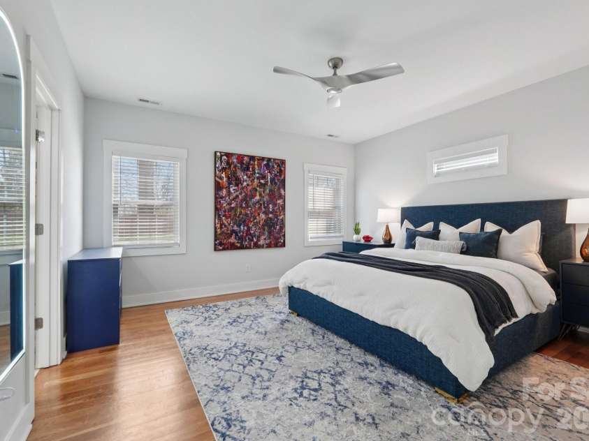 1821 Garibaldi Avenue, Charlotte, NC 28208.  MLS# CAR4354837, YatesRealty ID 22920. Primary Suite